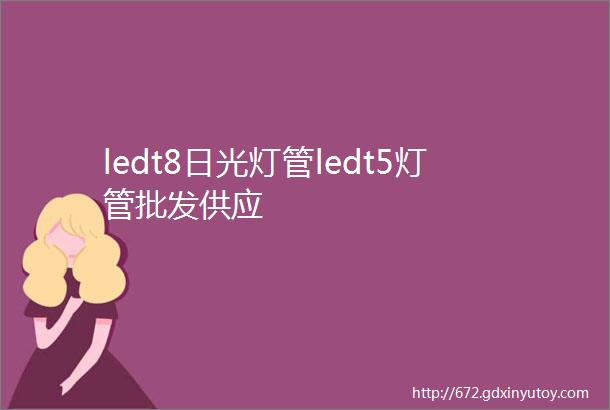 ledt8日光灯管ledt5灯管批发供应