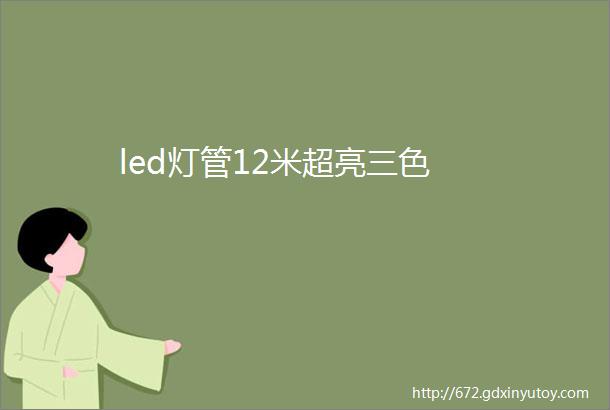 led灯管12米超亮三色