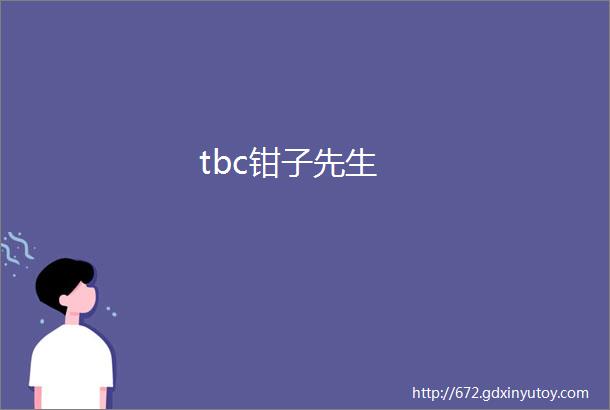 tbc钳子先生